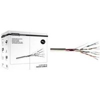 DIGITUS Installation Cable - Bulkkabel - 100,0m - Foiled Unshielded Twisted Pair (F/UTP) - CAT 5e - Solid - Grau (DK-1521-V-1)