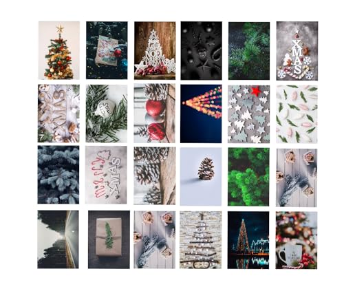 240x Weihnachten Geschenkkarten - Grußkarten - Karten - Postkarten - Weihnachtskarten moderne Designs mit Umschlägen (240x)