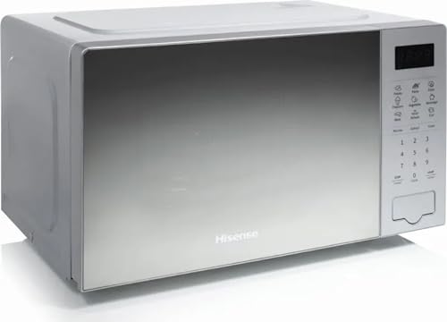 Hisense, H20MOMS4 Mikrowelle 20 l, 700 W, LED-Display mit Touch-Bedienung, 6 Funktionen, Spiegelfarbe