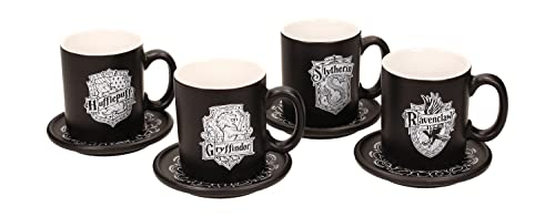 Sd Toys Sdtwrn21836 Embleme Harry Potter Set, 4 Kaffeetassen, mehrfarbig