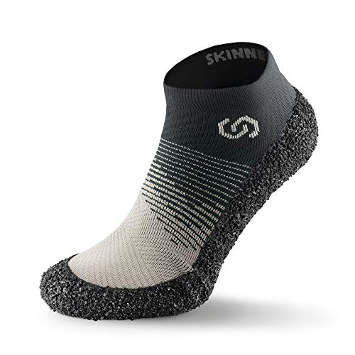 Skinners 2.0 Ivory | Unisex Minimalistische Barfußschuhe für Damen & Herren | Minimalist Barefoot Socks/Shoes for Men & Women