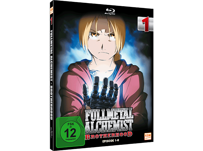 Fullmetal Alchemist - Brotherhood Volume 1 (Folge 01-08) Blu-ray