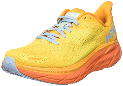 Hoka - Clifton 8 - Runningschuhe Gr 9 - Regular orange/rot