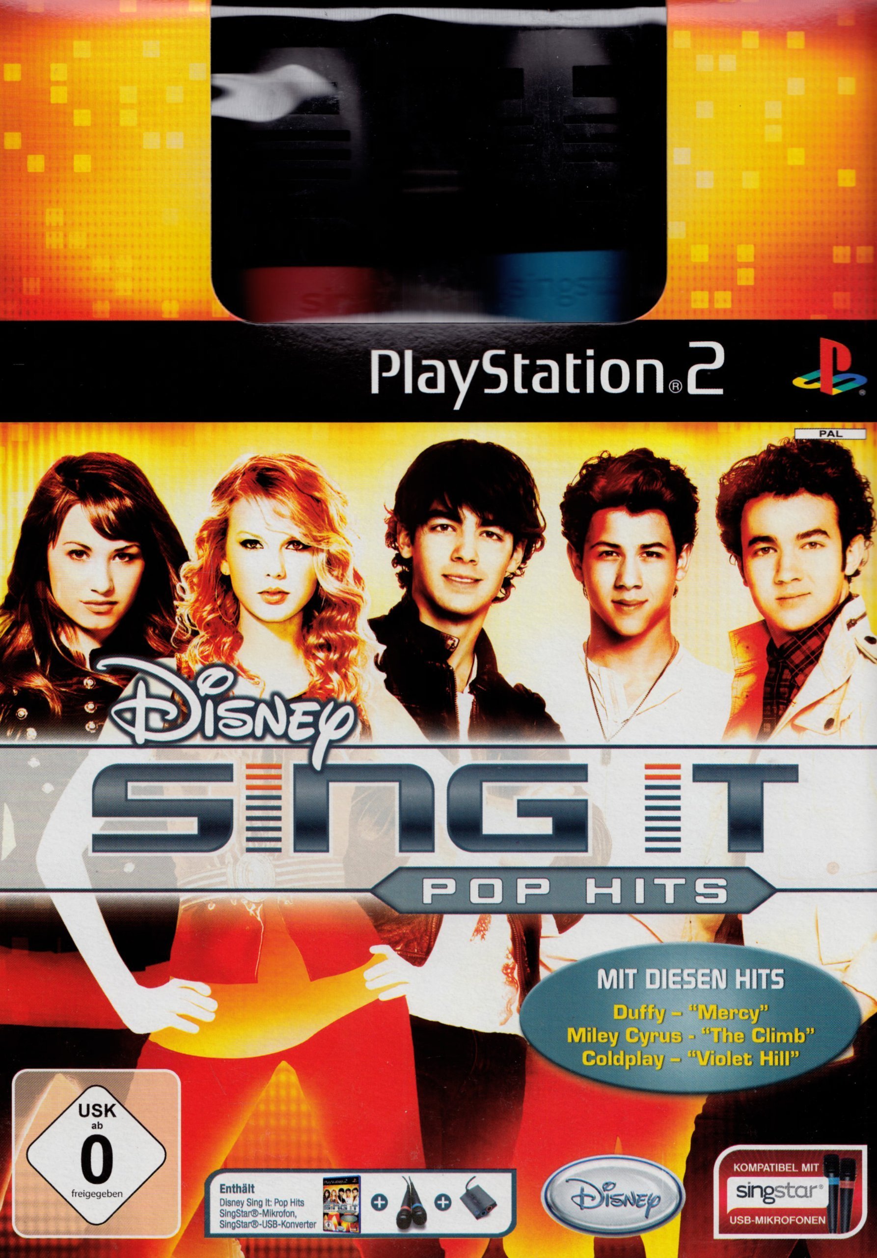 Disney Sing It - Pop Hits Bundle (inkl. 2 SingStar Mikros)