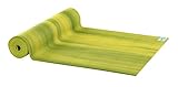 YIN-YANG DELUXE Yogamat 6 mm - 61x183cm - Groen/Geel