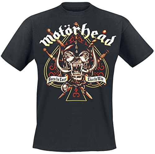 Motörhead Sword Spade Männer T-Shirt schwarz 3XL 100% Baumwolle Band-Merch, Bands