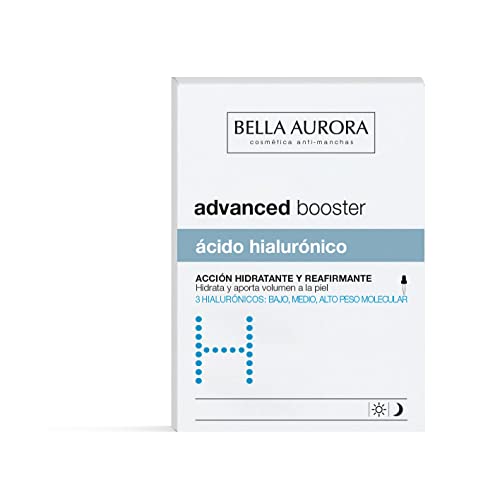 Bella Aurora Advanced Booster H Hyaluronsäure | Feuchtigkeitsspendendes und Anti-Faltenserum für das Gesicht | Anti-Aging und glättet die Haut, 30 ml