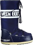 Moon Boot Unisex-Erwachsene Nylon Schneestiefel, blau (blue 002), 23-26 EU