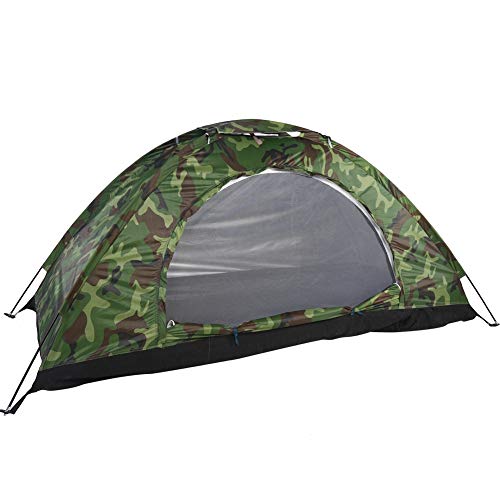 Camouflage Zelt, Wasserdicht Eine Person Zelt Outdoor Camouflage UV Schutz FüR Camping Wandern 78 * 39 * 39 Zoll