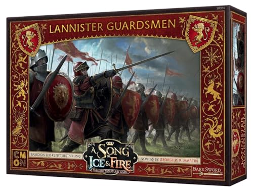 Asmodee CMNSIF201 Lannister Guardsmen: A Song of Ice and Fire Exp, Mehrfarbig