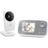Motorola Nursery VM482 - Babyphone mit Kamera - 2.4 Zoll Farbdisplay - Infrarot Nachtsicht - Digitaler Zoom - Temperatur - Weiß