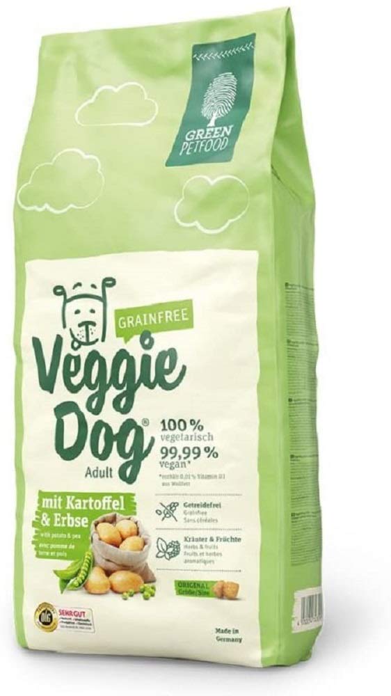 PaylesswithSS Green Petfood Veggie Dog Getreidefrei, 2 Packungen à 10 kg