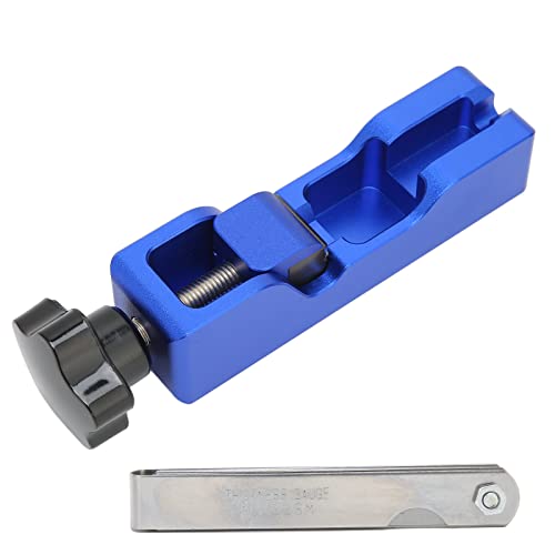 Zündkerzen-Gapper, Zündkerzen-Abstandswerkzeug, Hochleistungs-Hochpräzisions-Einstellwerkzeug, Motormetall für 5671A 14 mm 16 mm Zündkerzen(Blau)