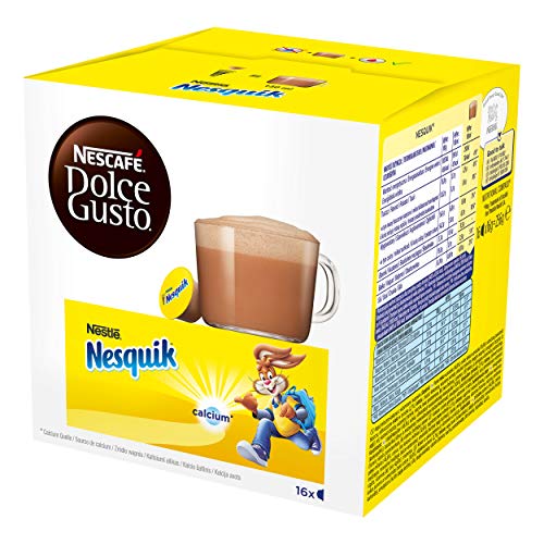 Nescafé Dolce Gusto Nesquik, Kakao, Schokolade, 6er Pack, 6 x 16 Kapseln