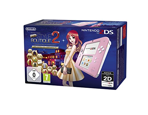 Nintendo 2DS - Konsole (pink) inkl. New Style Boutique 2 - Mode von Morgen (vorinstalliert)