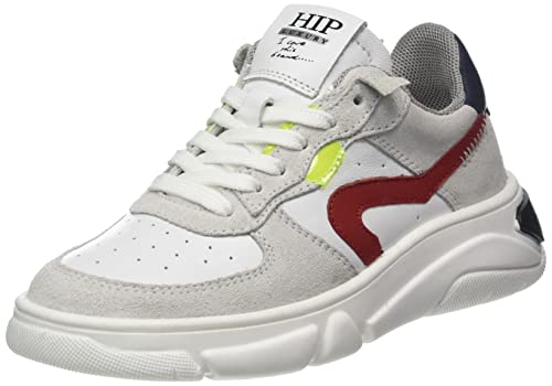 HIP Jungen H1064 Sneaker, Weiß, 32 EU