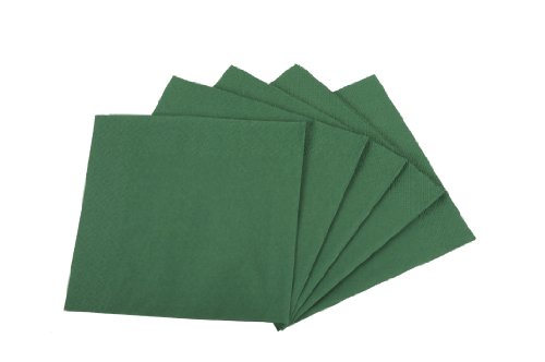 Funny Zelltuchservietten 3 lagig, grün 33 x 33 cm 1/4 Falz, 4er Pack (4 x 250 Stück)