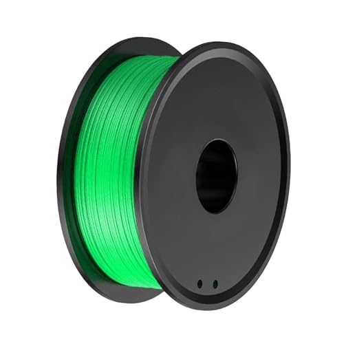3D-Drucker-Filament 3D-Druck Filament TPU flexibel elastisch Nettogewicht 1000 g 320 m 1,75 mm (Color : Green)