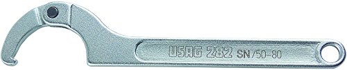 USAG U02820304 - 282 SN - Gelenk-Hakenschlüssel mit Vierkantzapfen