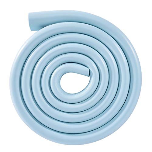 AnSafe Kantenschutz, Baby-Gehschutz Glas Kollision Verhindern Kante Weich, Ungiftig Und Geschmacklos (Color : Blue, Size : 2M)