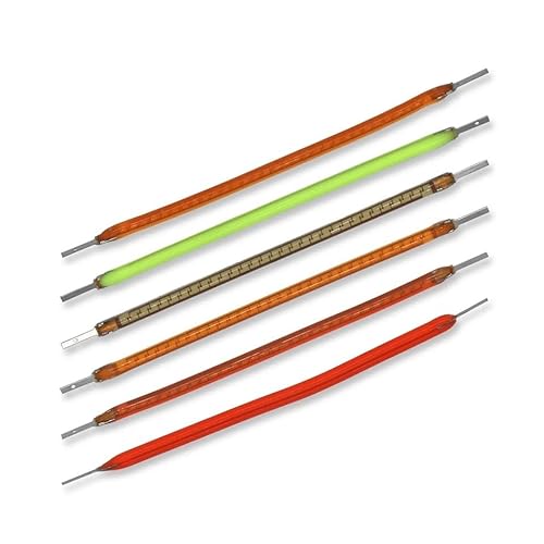 Led Soft Silament 60 Mm Länge Spiralbirne Filament Edison Glühbirne Filament Dioden Flexible Filament DC3V,Warmes Gelb 2200K,20 Stück