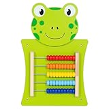LEARNING ADVANTAGE Frog Activity Wall Panel - Toddler Activity Center - Wall-Mounted Toy for Kids Aged 18M+ - Decor for Bedrooms and Play Areas