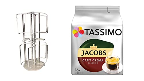 Tassimo Cafe Crema + Kapselständer weiß