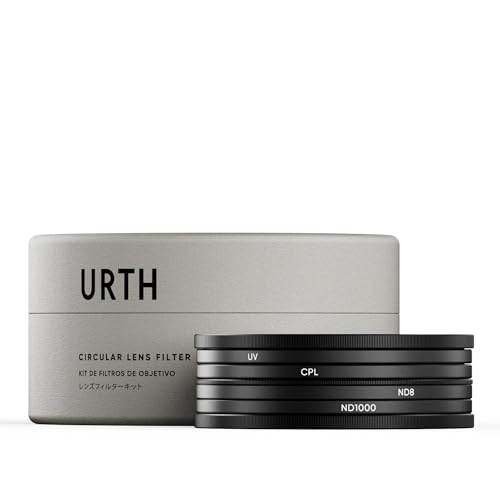 Urth x Gobe 52 mm UV, Polfilter (CPL), ND8, ND1000 Filter Kit (Plus+)