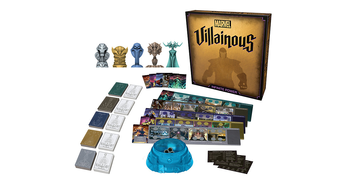 Ravensburger Gesellschaftsspiel - Marvel Villainous Infinite Power 26959 - deutsche Ausgabe des Strategiespiels mit verdrehter Spielmoral ab 12 Jahren 3