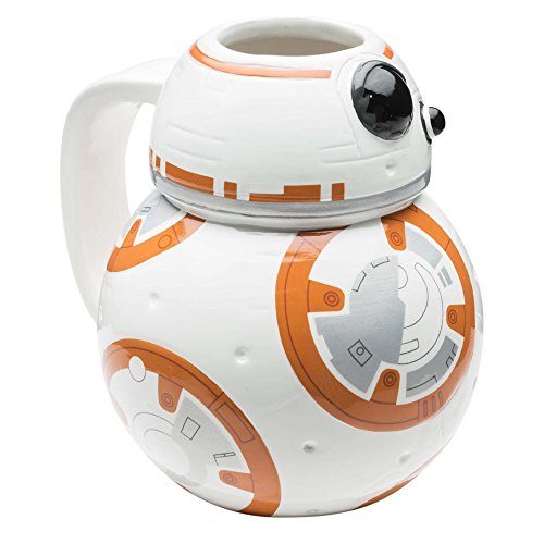 Zak Designs SWRH-9537 Kaffeetassen, keramik, Star Wars Ep7 BB8 S