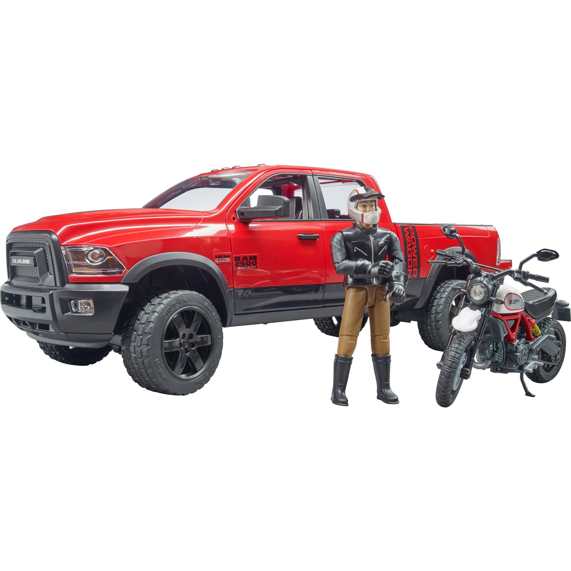 Ram 2500 Power Wagon mit Scrambler Ducati