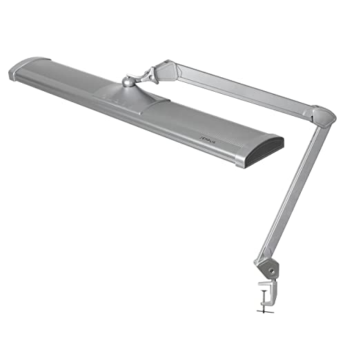 SEMPLIX LED Arbeits-Tischlampe (684 LED/dimmbar/Tischklemme)