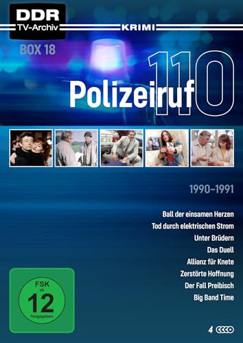 Polizeiruf 110 - Box 18 (DDR TV-Archiv) mit Sammelrücken [4 DVDs]