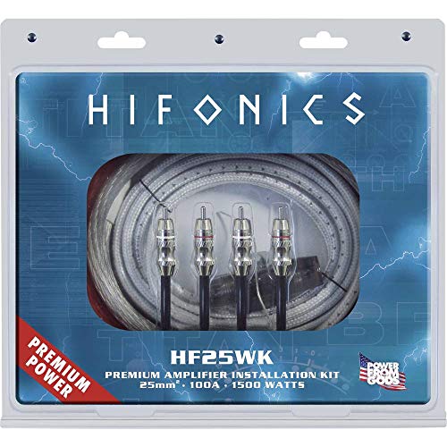 Hifonics Premium KIT HF25WK Car HiFi Endstufen-Anschluss-Set