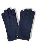 Roeckl Herren Klassischer Walkhandschuh Handschuhe, Schwarz (Navy 590), 8.5 (Herstellergröße: 8, 5) EU
