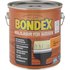 BONDEX Wetterschutzfarbe »Holzlasur für außen«, oregon-pine-honig, lasierend, 2.5l - braun