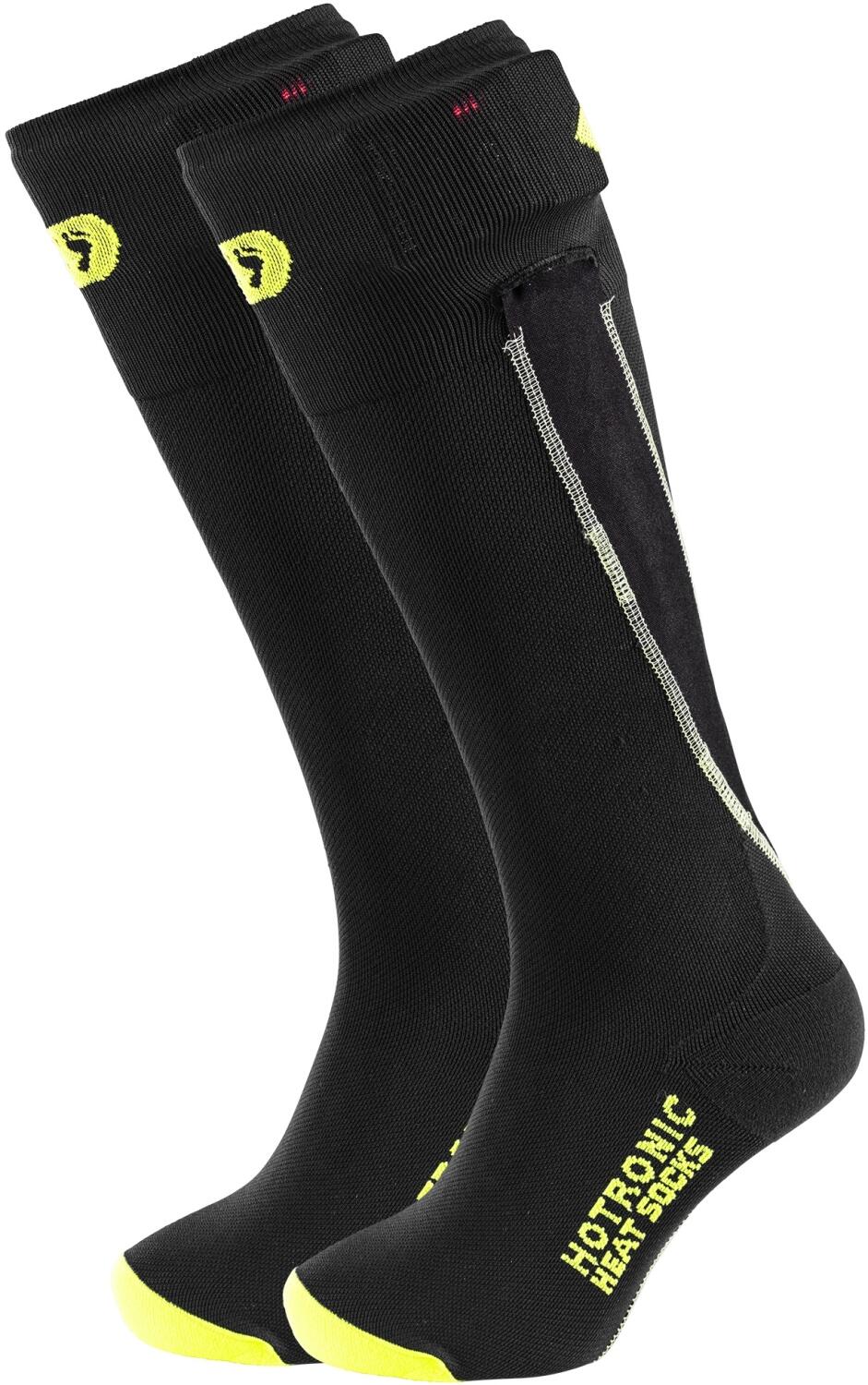 Hotronic Heat Socks Classic Thin (Gr&ouml;&szlig;e: 45.0 - 48.0, schwarz/yellow, 1 Paar)