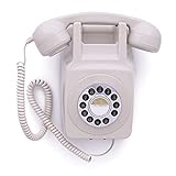 GPO 746 Telefon im Retro-Stil, mit Tasten Elfenbeinfarbe