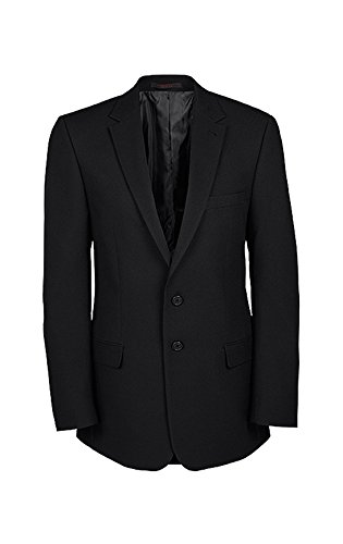 GREIFF Herren-Sakko | 2-Knopf | 5 Taschen | Regular-Fit | Gefüttert | Farbe: Schwarz | Größe: 106