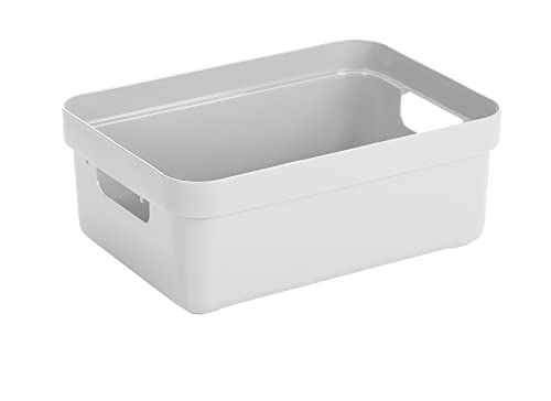 3 Stück - SUNWARE Sigma Home Box - 9,0 Liter - ohne Deckel - 352x253x122mm - Weiß