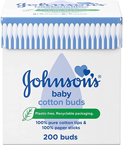 Johnson 's Baby reine Baumwolle Buds 200–6 Stück