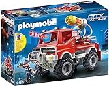 PLAYMOBIL City Action 9466 Feuerwehr-Truck mit Licht- und Soundeffekten, Ab 4 Jahren