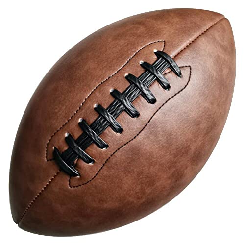 Mini Soft Standard Größe 9 American Football Ball Retro Pu Foam Starter Ball Geschenke Für Training Spiele Erwachsene Kinder