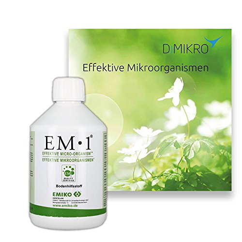 EM1 Urlösung Emiko + Broschüre über Effektive Mikroorganismen DIMIKRO (0,5L)