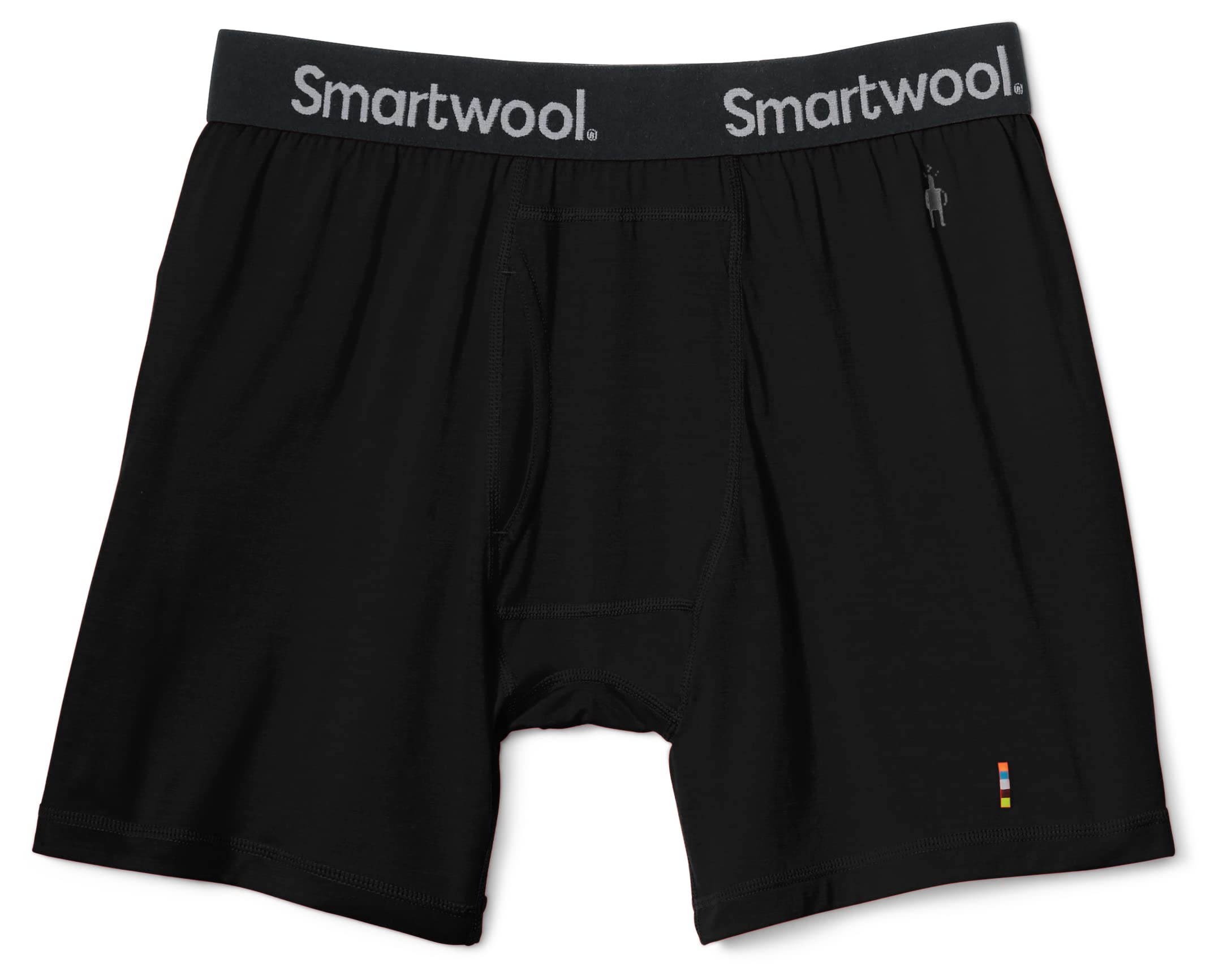 Smartwool Men's Merino Boxer Brief, Black, XL