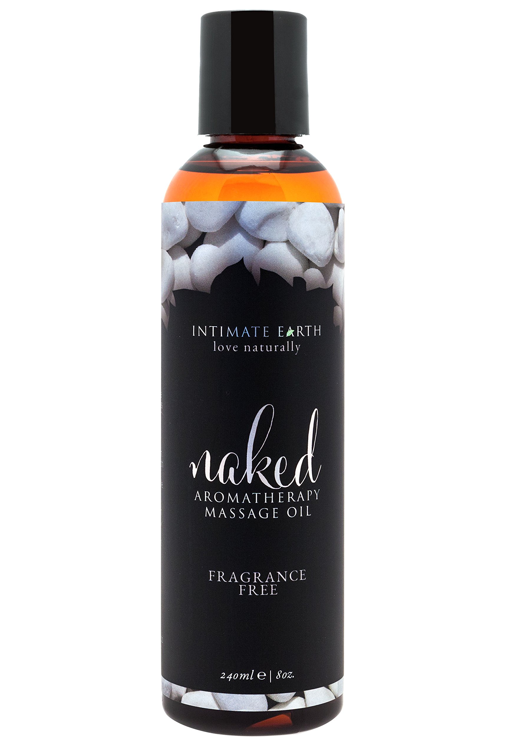 Intimate Earth Massage Oil Naked Unscented, 100 ml