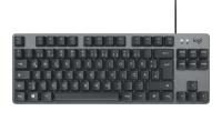 Logitech K780 Multi-Device Wireless Keyboard (für Windows/Mac/Chrome OS/Apple iOS/Android, QWERTY Italienisch Tastaturlayout) dunkelgrau/weiß