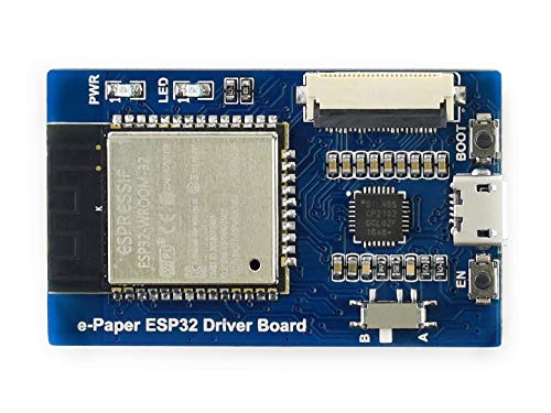 Waveshare Universal e-Paper Driver Board with WiFi Bluetooth SoC ESP32 Onboard Supports Various SPI e-Paper Raw Panels