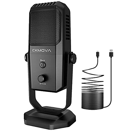 Indovis USB-Mikrofon für Computer und Tablets | Audio-Aufnahmen in Studioqualität | Modell: Sum-5