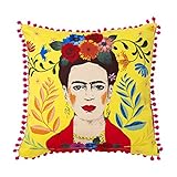 Talking Tables Frida Kahlo | Frida Kahlo Kissen| 45 x 45 cm